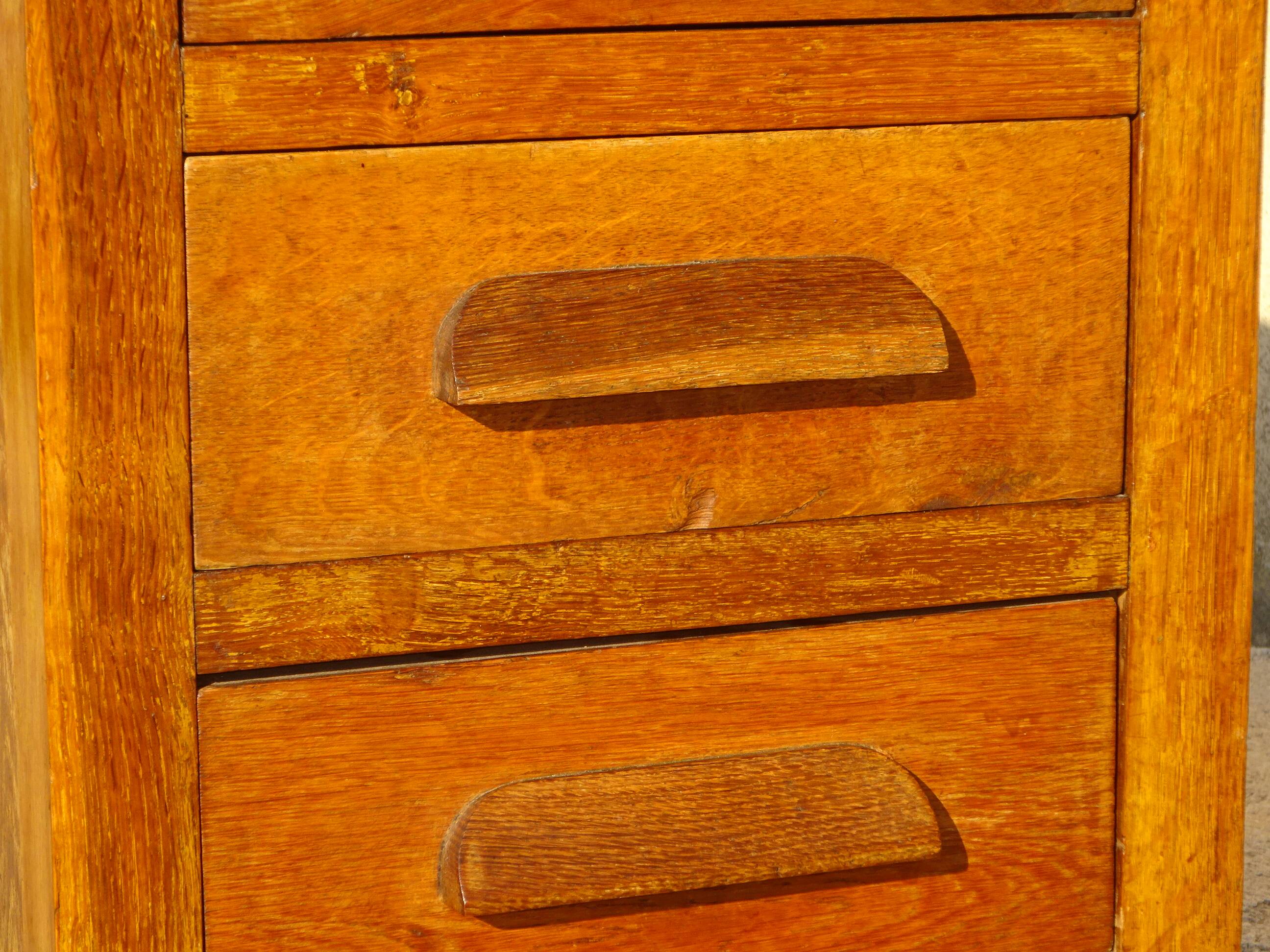 Office furniture, 3 oak drawers