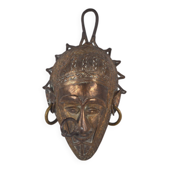 bronze mask