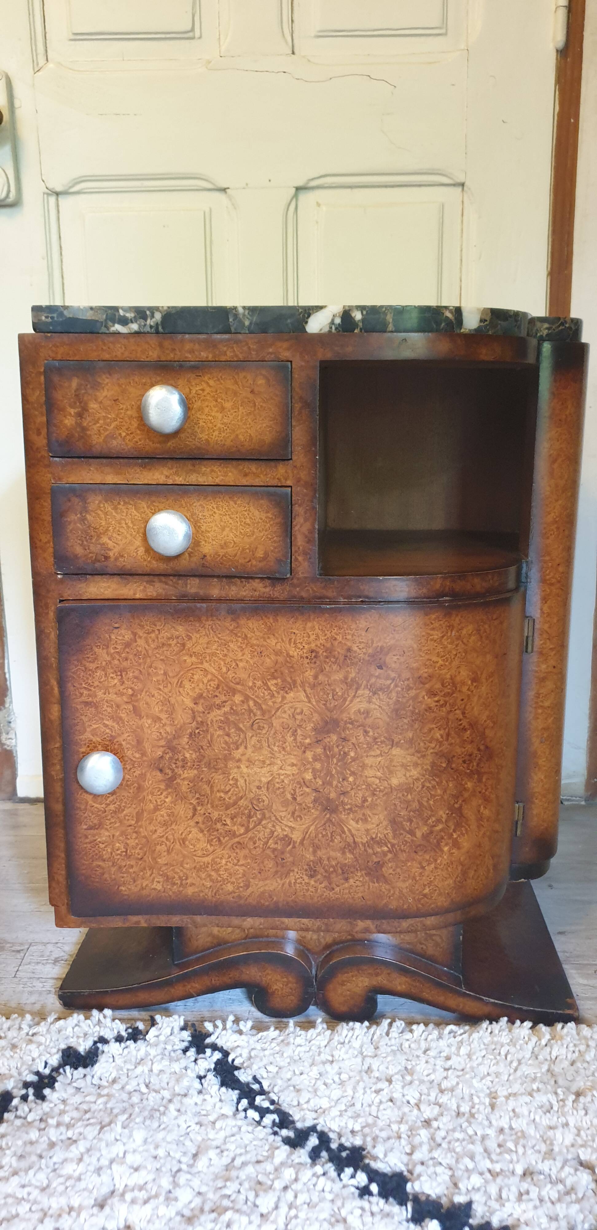 Art deco bedside table