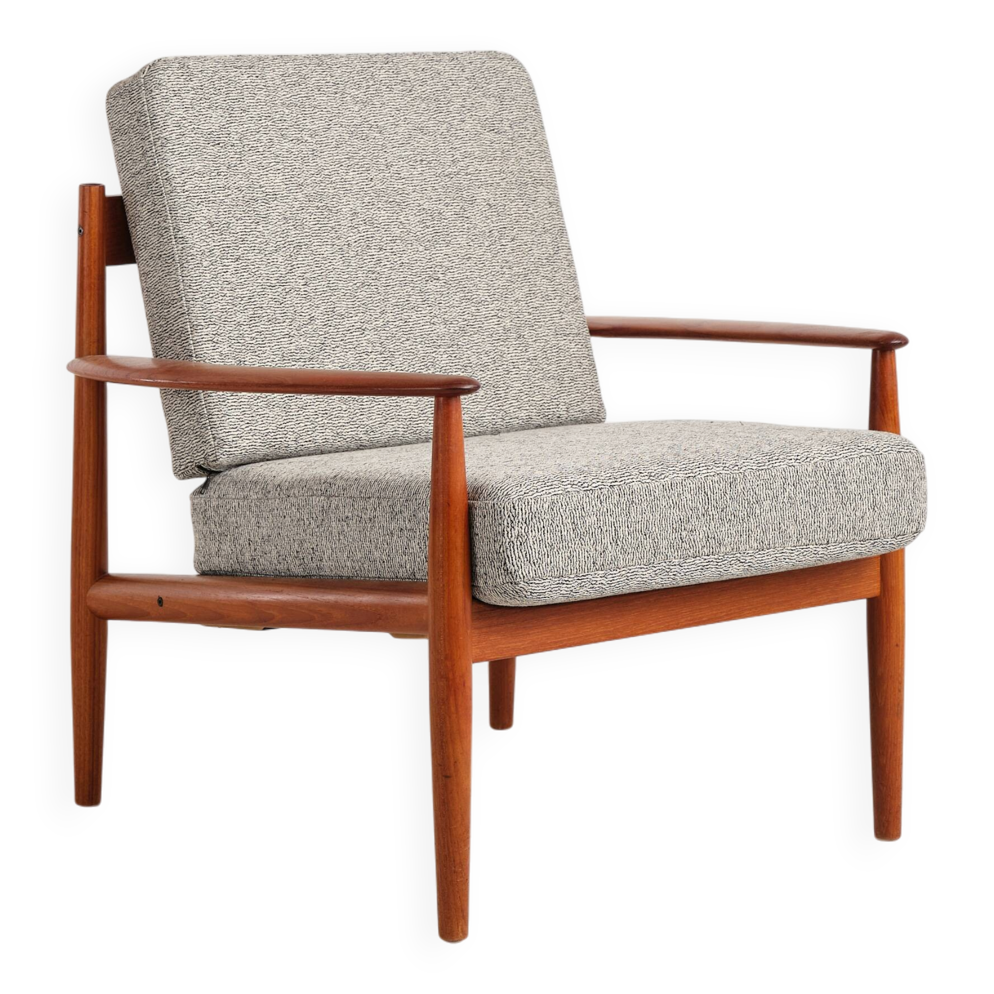 Fauteuil en teck par Grete Jalk pour France and Son, 1950s