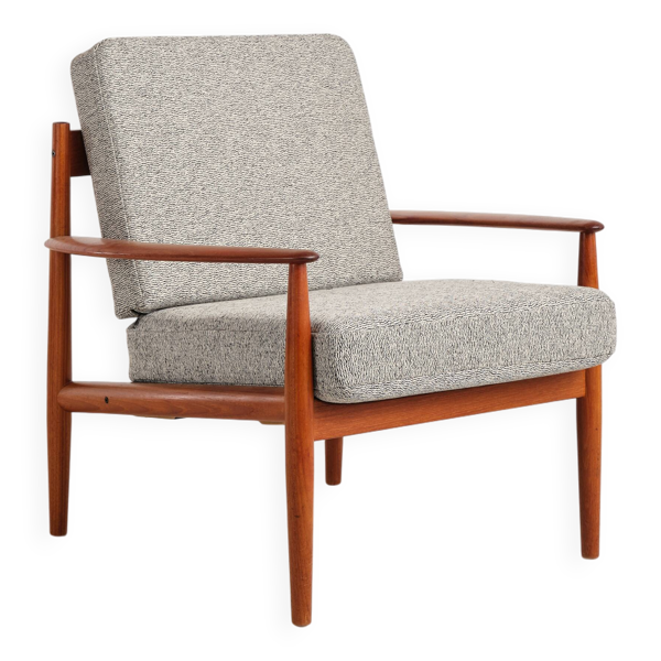 Teak armchair by Grete Jalk for France and Son, années 1950