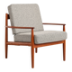 Fauteuil en teck par Grete Jalk pour France and Son, 1950s