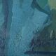 Deux pêcheurs - huile d'influence cubiste - josé ramon arostegui