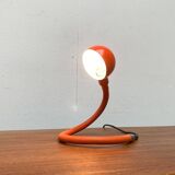 Vintage Italian Space Age Hebi table lamp by Isao Hosoe for Valenti Luce, 1970s.