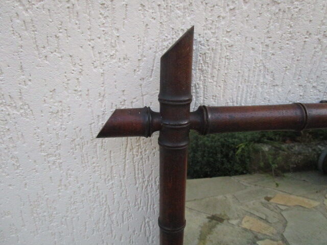 Ancient bamboo mirror 58x37cm