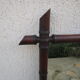 Miroir bambou ancien 58x37cm