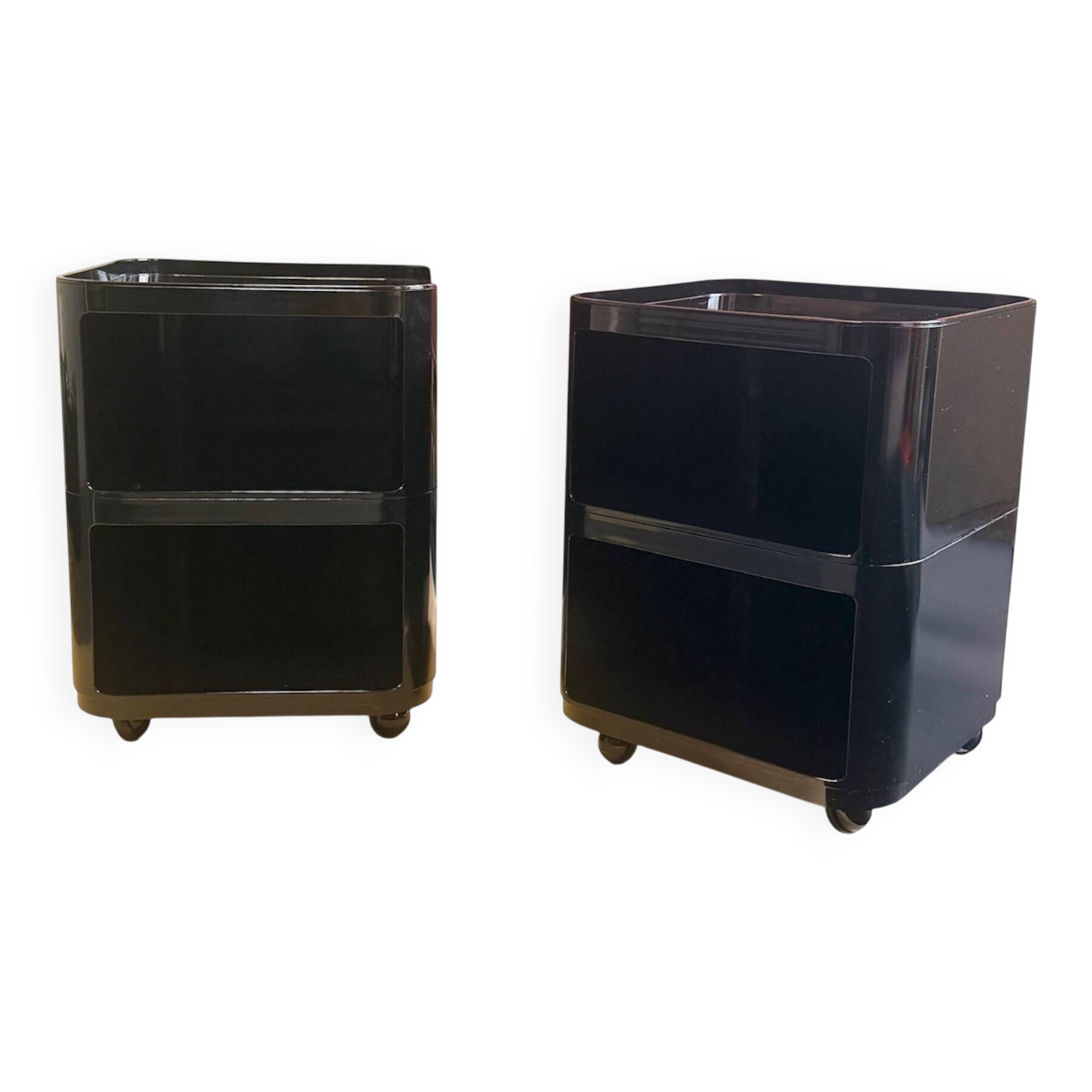 Modules de rangement Kartell design Anna Castelli Ferrieri Italie années 60