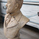 Bust of a man in nineteenth century terracotta