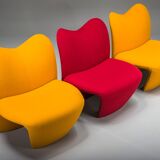 Multipla lounge chairs by Dillon & Wheeler for Kron Design, 1990s, set of 3