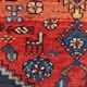 Tapis tribal vintage 130x185 cm, moyen, tapis oriental tribal 2543