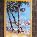 Seascape on canvas