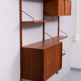 Royal Modular Wall System in Teak by Poul Cadovius Denmark