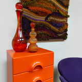 Vintage rare Space Age Quadro chest of drawers Jurgen Lange Schönbuch