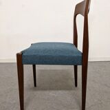 Set of 6 Danish teak chairs from the 60s/70s