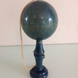 Former wooden blue bilboquet