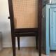 Fauteuil vintage cannage