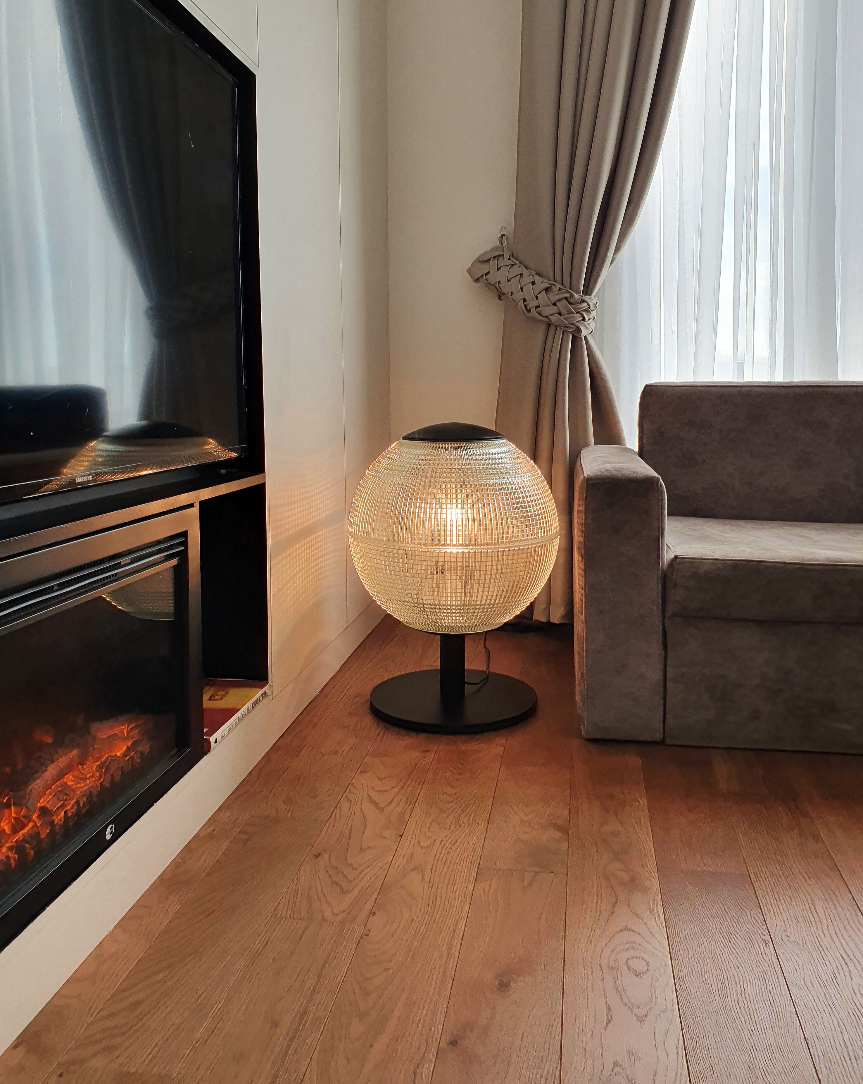 Holophane floor lamp