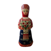 Wooden Russian woman figure