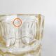 Yellow glass vase by Josef Hoffman for Moser