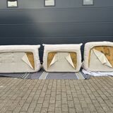 Ligne Roset Togo 3 places, 2 places et d'angle en velours côtelé beige