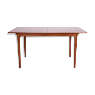 Mid-century teak extendable dining table from McIntosh, 1960s