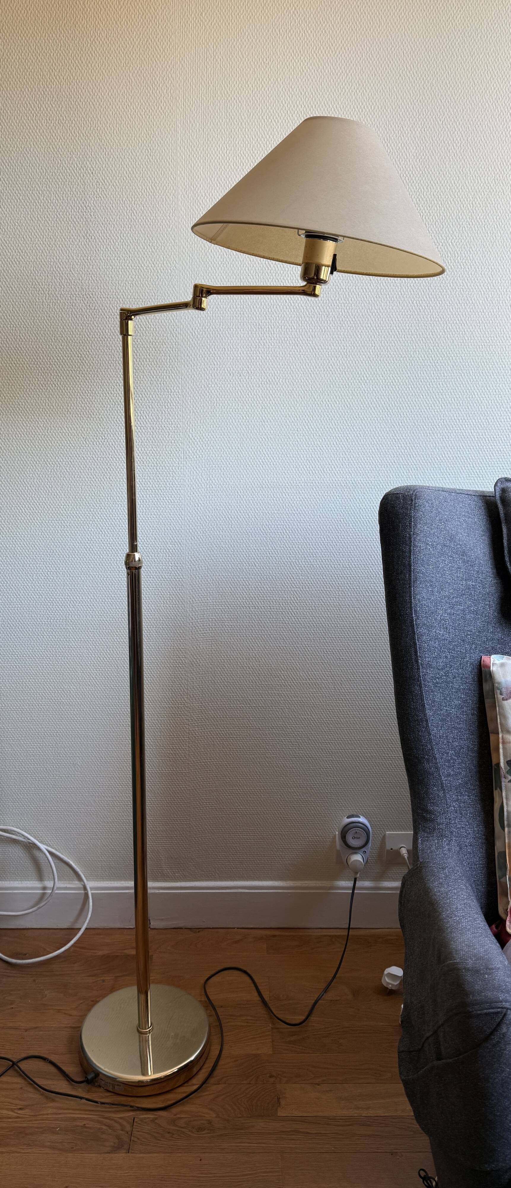 Vintage brass lamp
