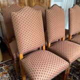 Set of 6 Louis XIII chairs