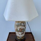 Japanese Satsuma lamp