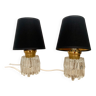 Pair of bedside lamps, 1970