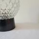 Glass ceiling lamp and bakelite RZB Leuchten