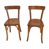 Paire de chaises bistrot Baumann