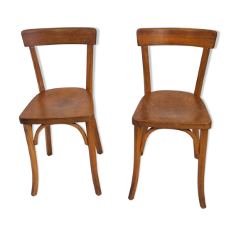 Paire de chaises bistrot Baumann