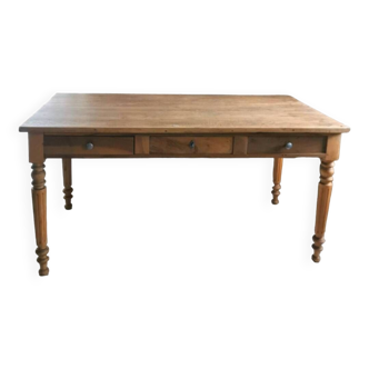 Table ou bureau style Louis Philippe restauré