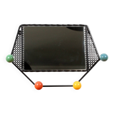 Mirror Coat Rack in the Matégot Style