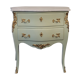 Commode de style Louis XV, galbée à 2 tiroirs