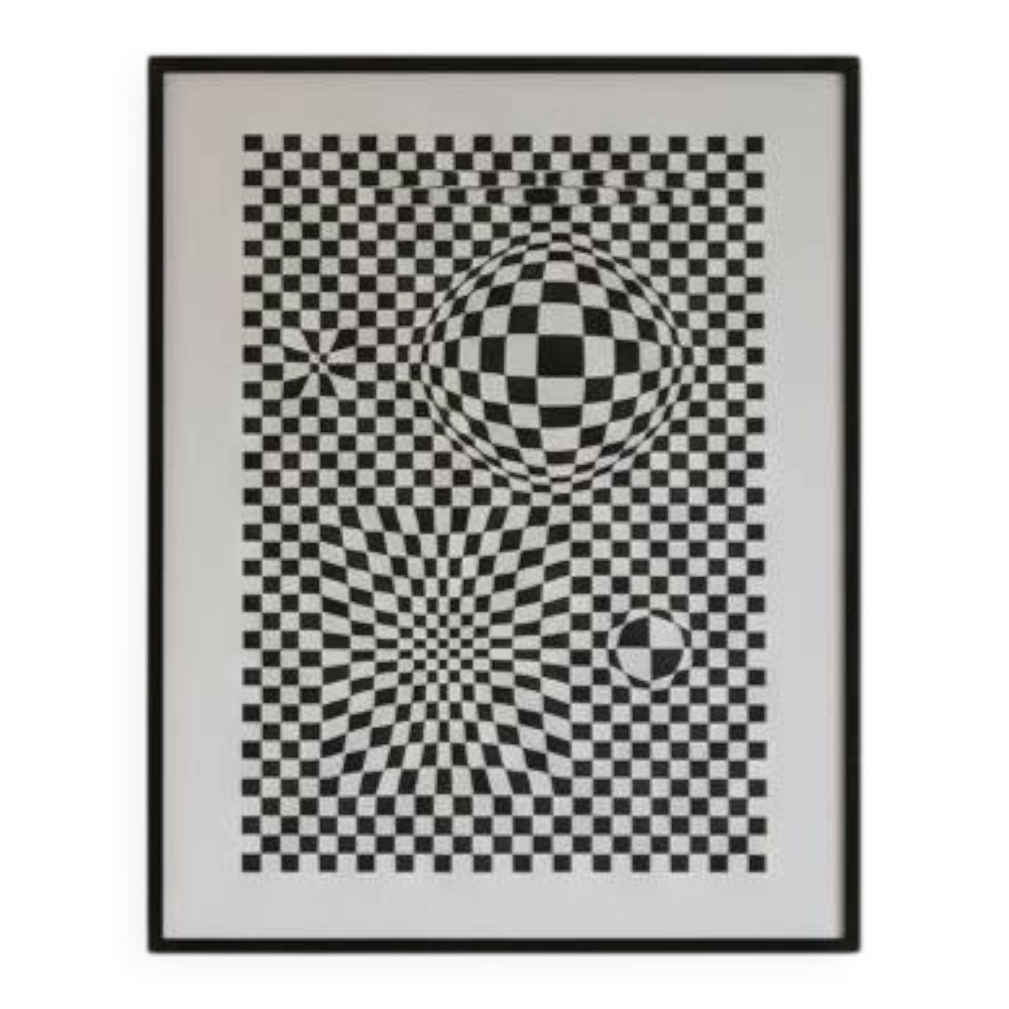 Victor Vasarely d'après œuvre copusculaire