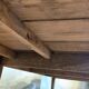 Large authentic farmhouse table made of solid French oak.