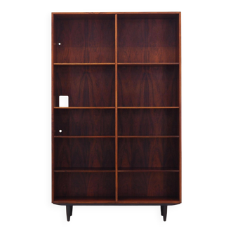 Rosewood bookcase, Danish design, 1970s, manufacturer: Omann Jun