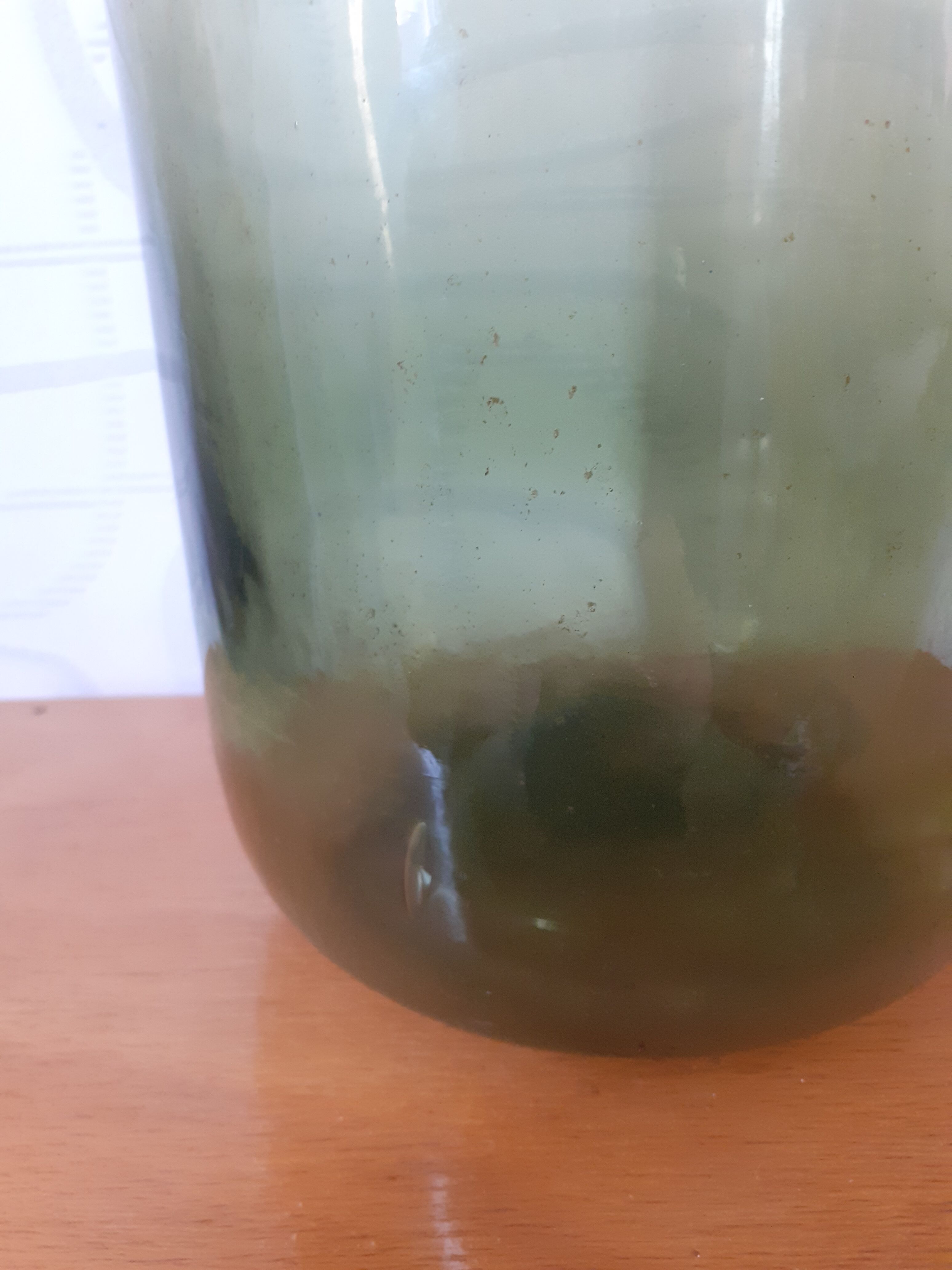 5L green demijohn