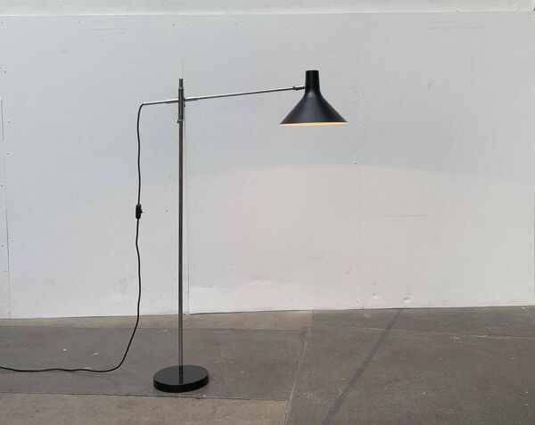 Lampadaire minimaliste allemand du milieu du siècle modèle Nr. 8180 par Karl-Heinz Kinsky pour Cosack, années 1960