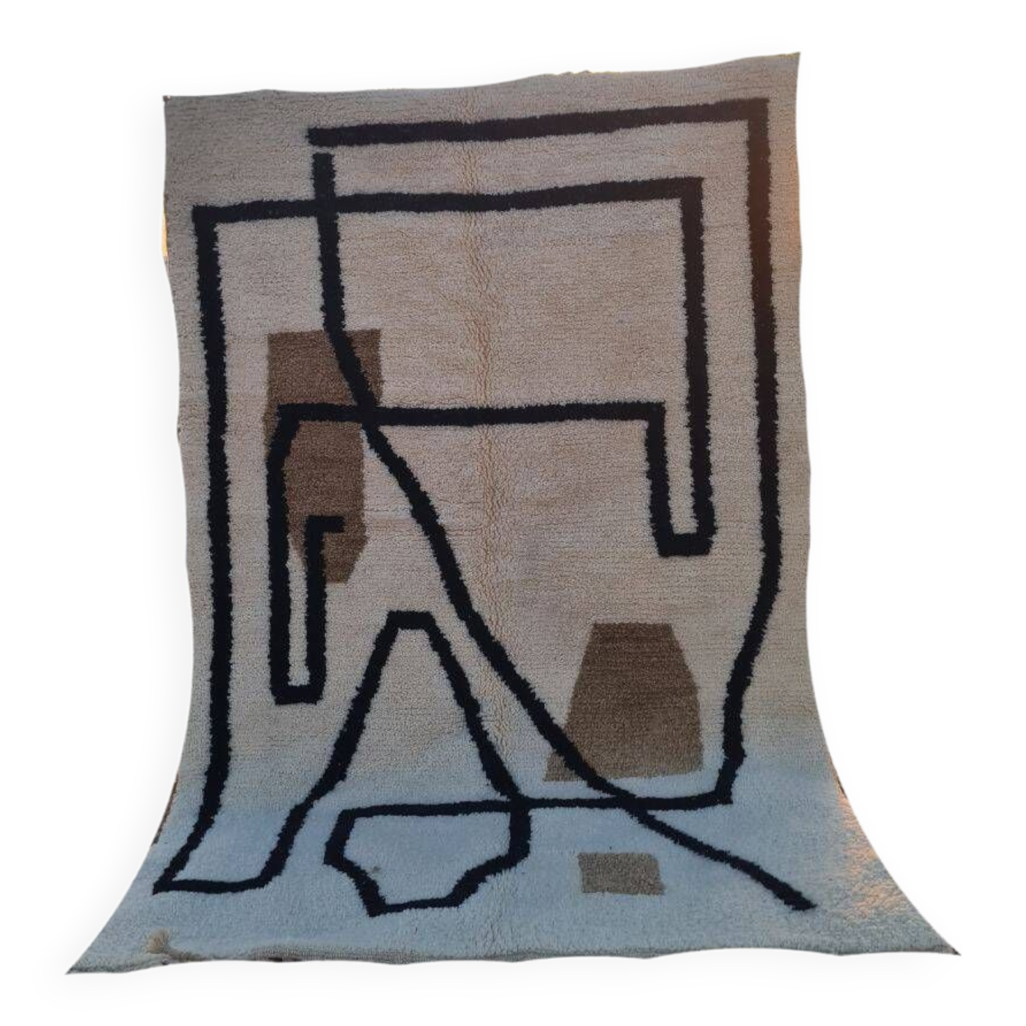 Mrirt handmade wool Berber rug 250 X 150 CM