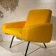 Armchair model 743 by Joseph-André Motte published by Steiner, circa 1958.