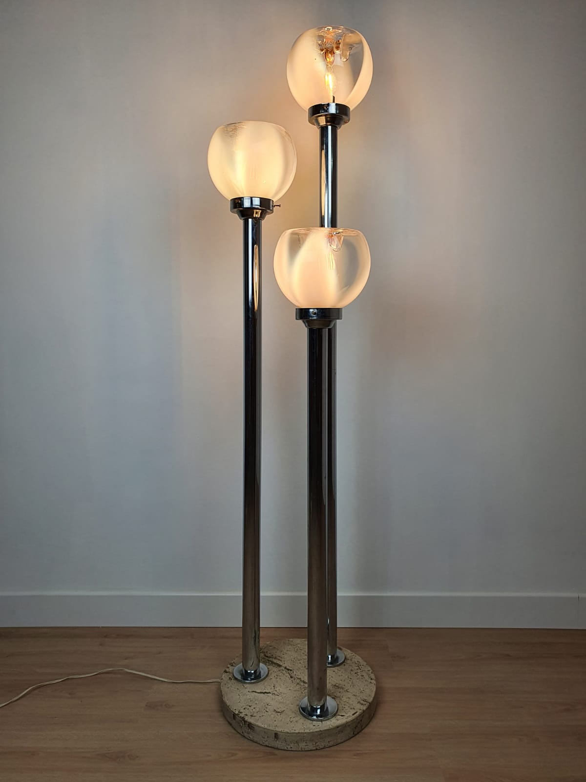 Floor lamp Mazzega 70s
