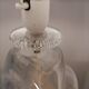 3 face molded glass lamp Sweden 1960