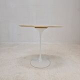 Oval Marble Side Table by Eero Saarinen for Knoll