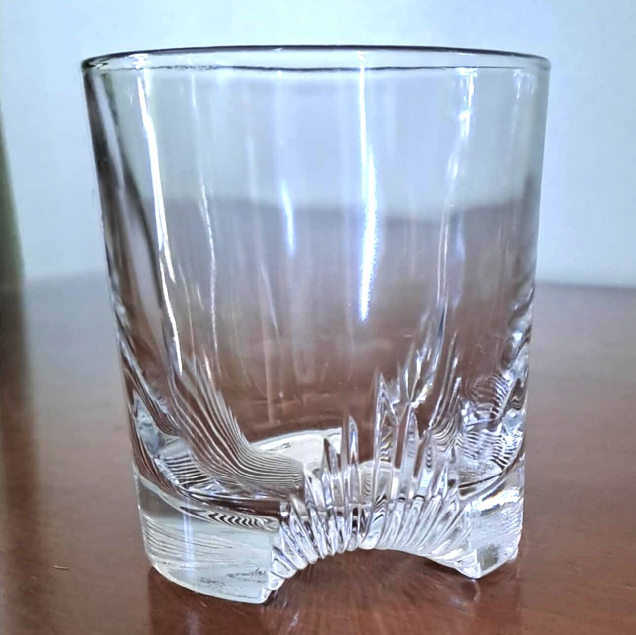 4 verres à whisky en cristal