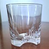 4 verres à whisky en cristal