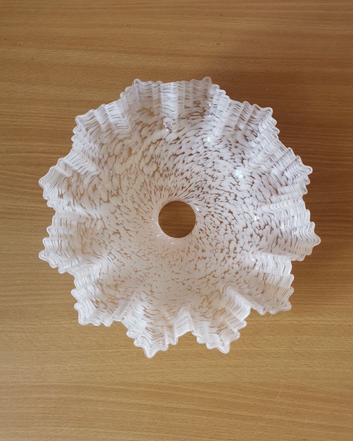 Pink opaline lampshade