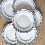 Set of 6 ironstone plates