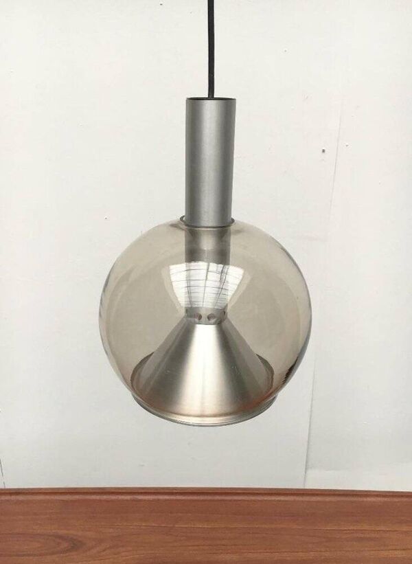 Suspension globe en verre allemand milieu du siècle, des années 1960